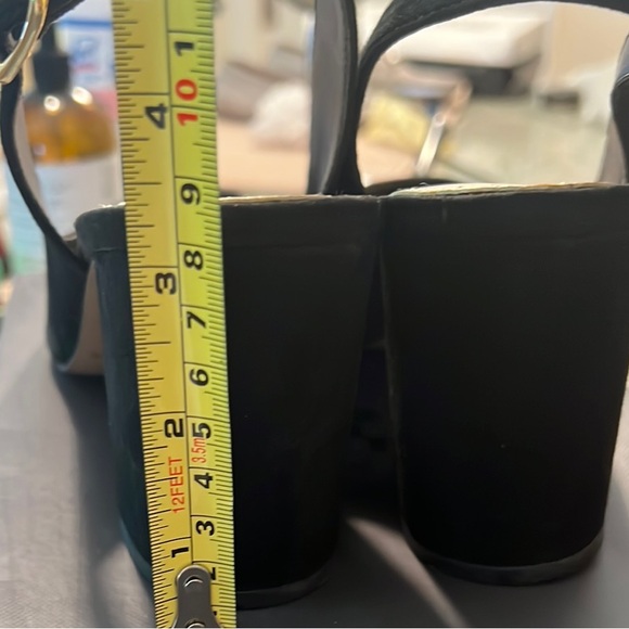 Vince Camuto Elegant Black Suede Slingback Heels - Picture 7 of 7